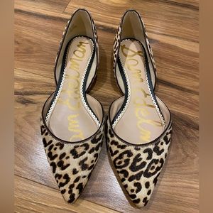 Sam Edelman leopard print flats